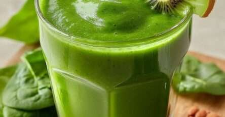 Smoothie vert kiwi & épinards