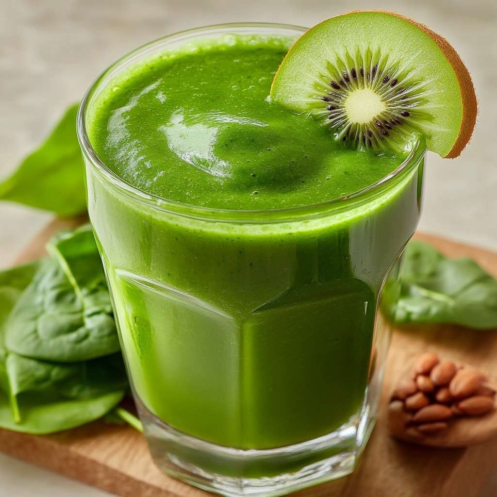 Smoothie vert kiwi & épinards