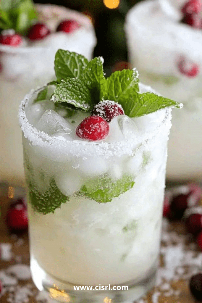 Mojito du Noël Blanc